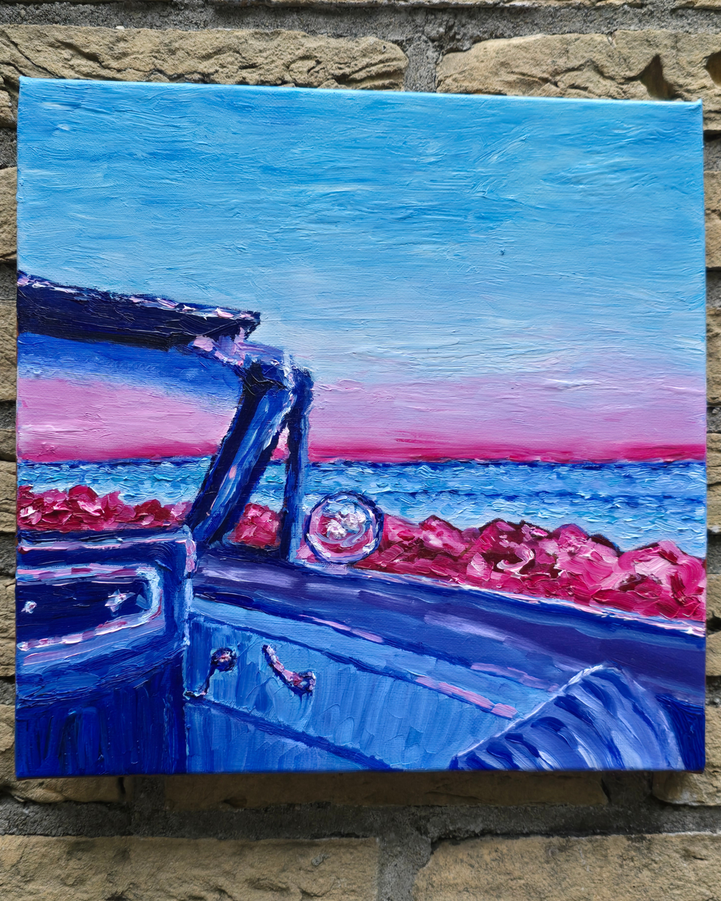 Greek Drive, 30x30 cm Original