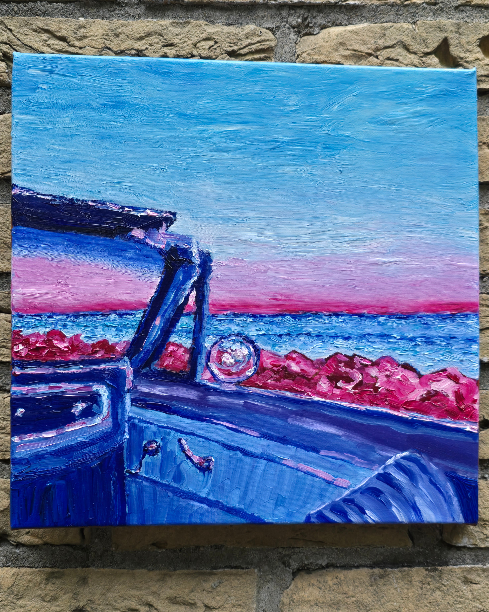 Greek Drive, 30x30 cm Original
