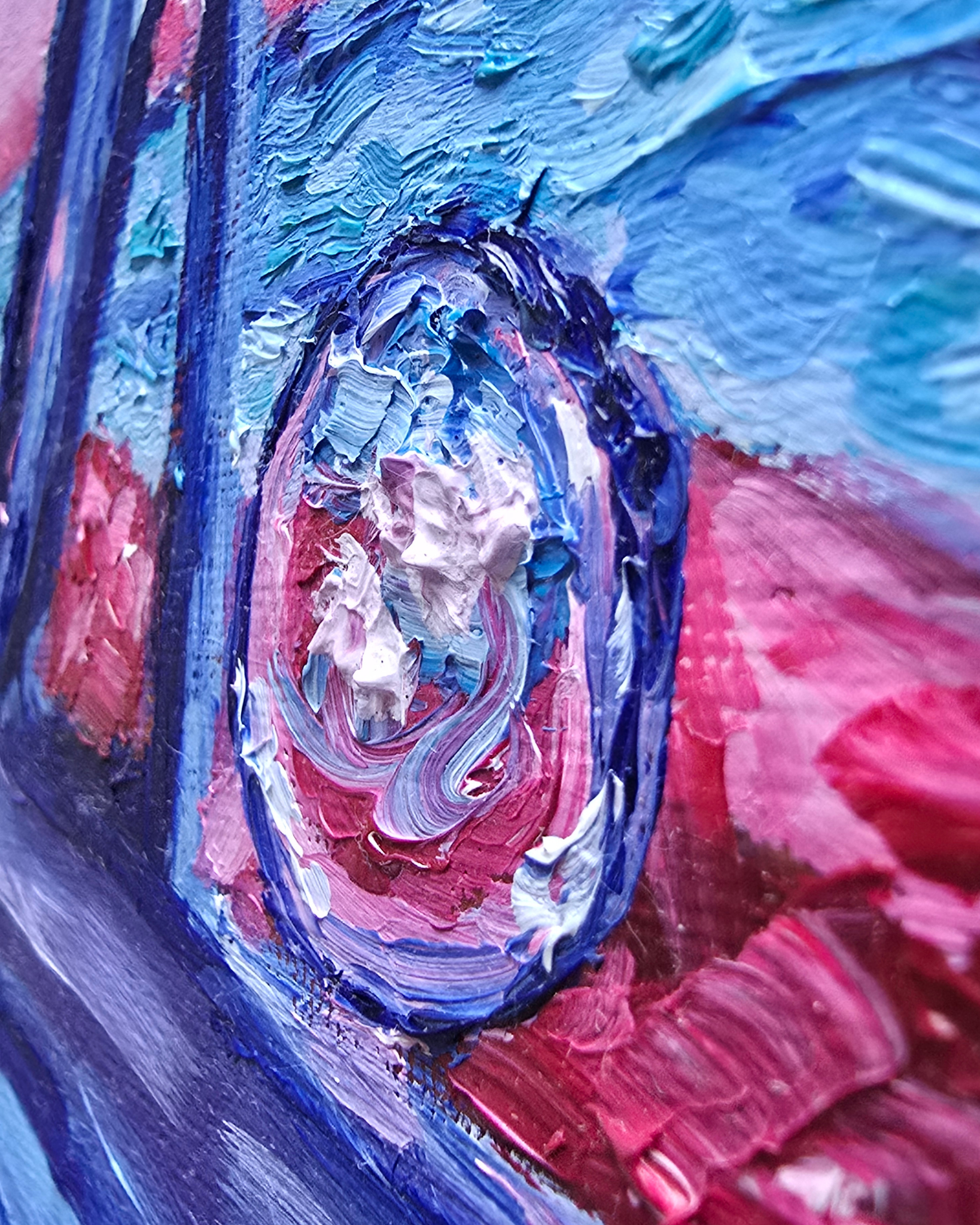 Greek Drive, 30x30 cm Original