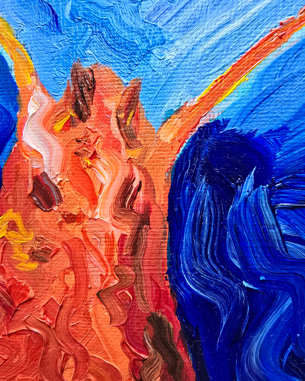Lobster, 60x60 cm Original