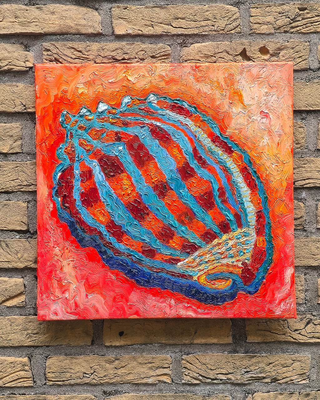 Sea Shell, 60x60 cm Original