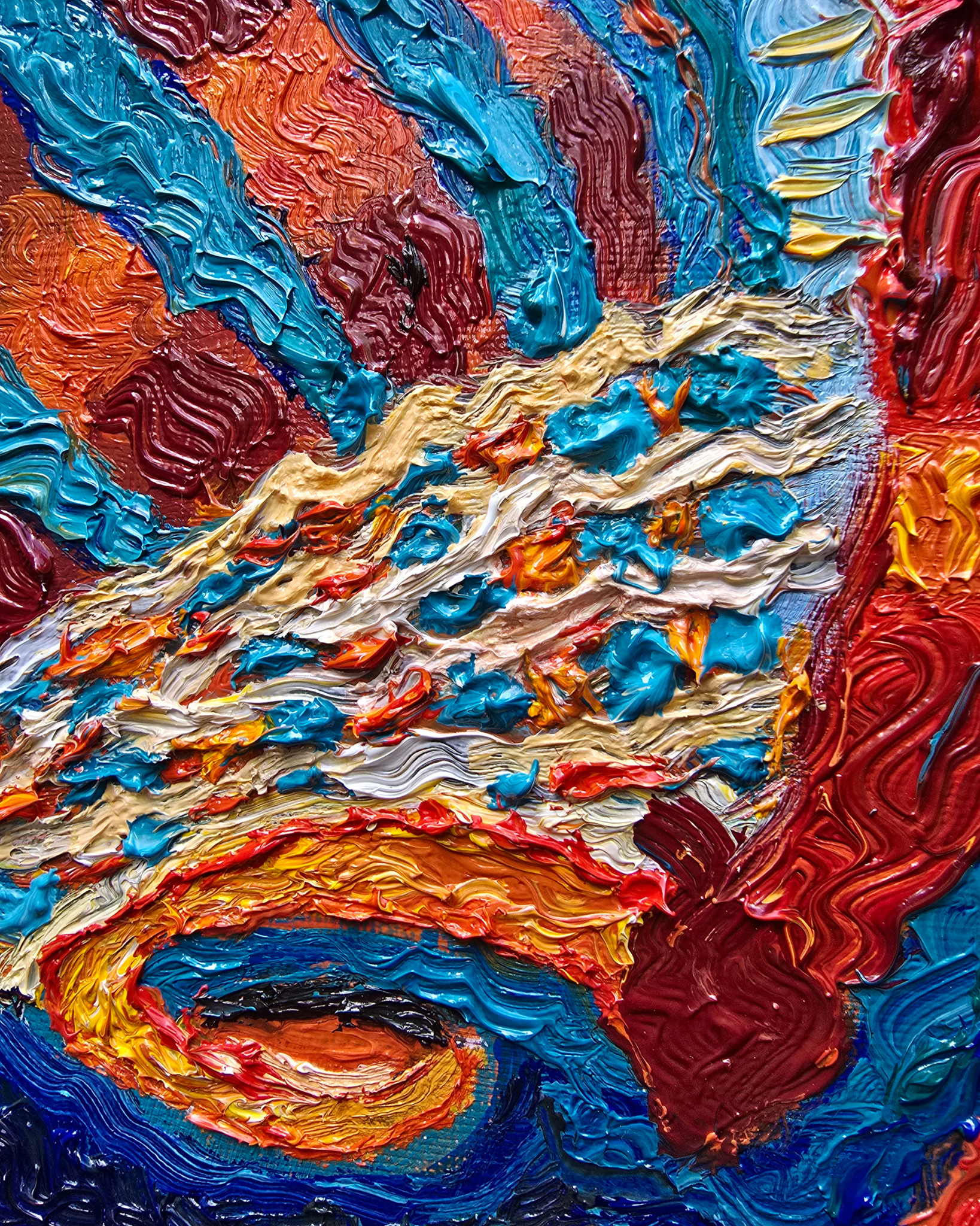 Sea Shell, 60x60 cm Original