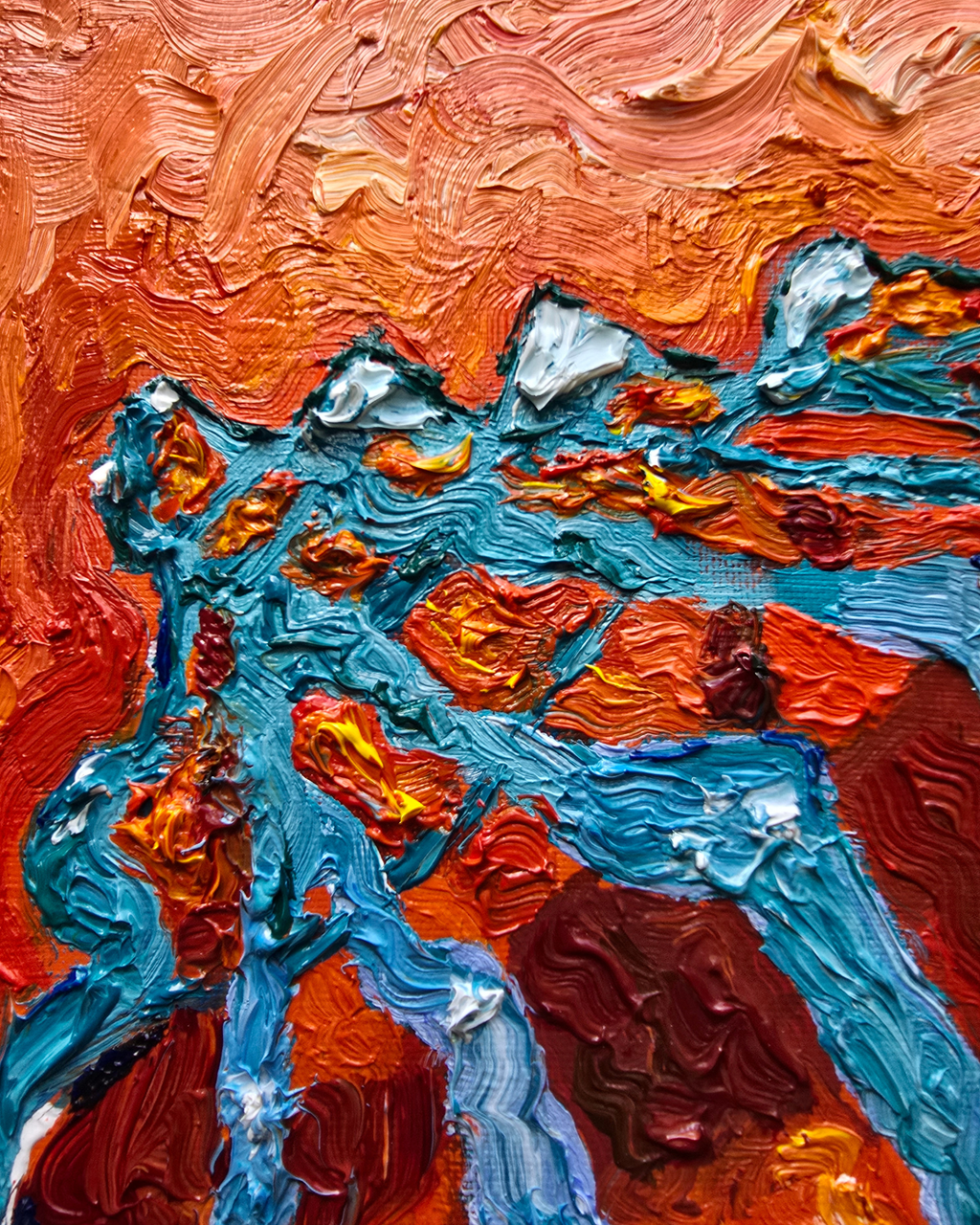 Sea Shell, 60x60 cm Original