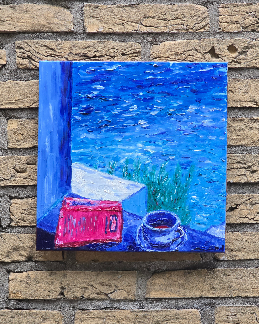 Greek Morning, 30x30 cm Original